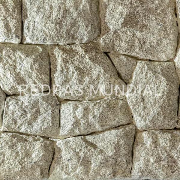 Moledo faceada aplicada como pedra para parede