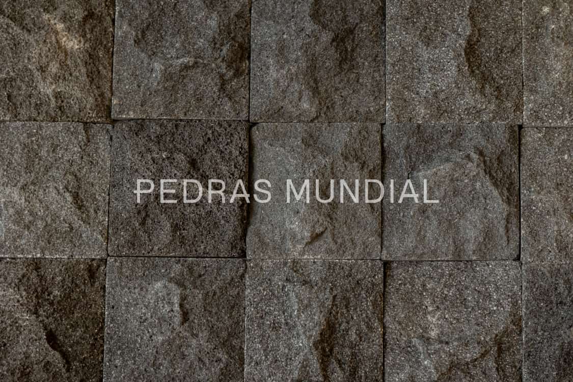 HITAM RUSTICA 1 Pedra para revestir parede Hitam Rústica