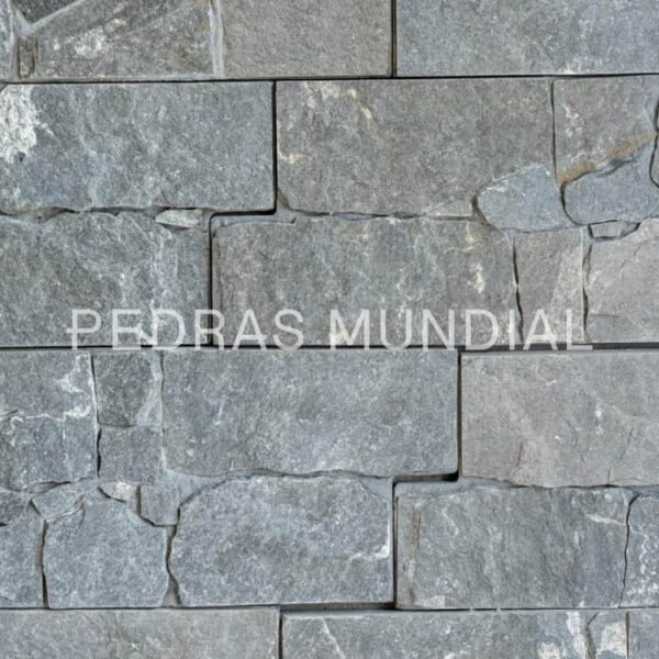 Revestimento de pedra para parede Tetris Black