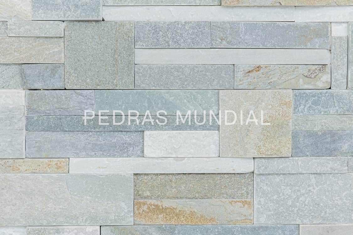 TETRIS 5 Revestimento de parede externo com Pedra Tetris