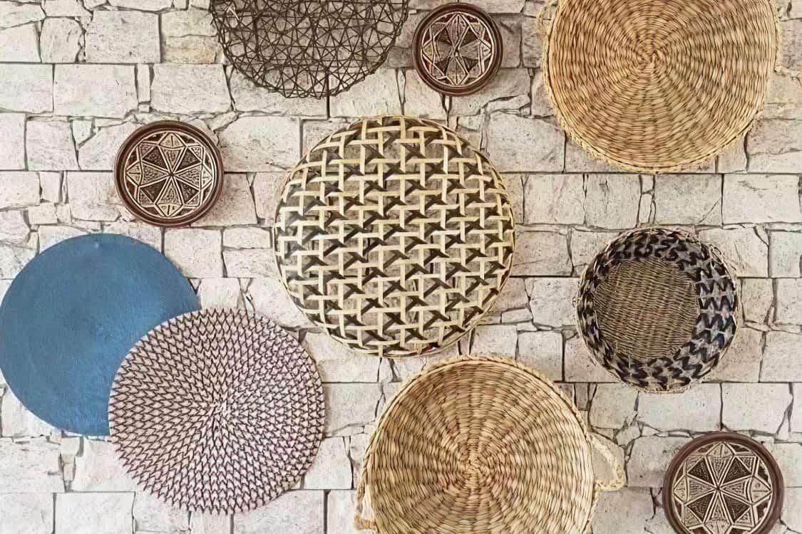 TETRIS ALASKA 4 Tetris Alaska aplicada em sala de estar como pedra para parede