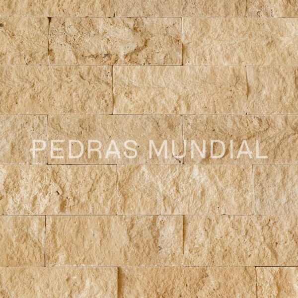 Travertino Antique Turco aplicado como revestimento para parede