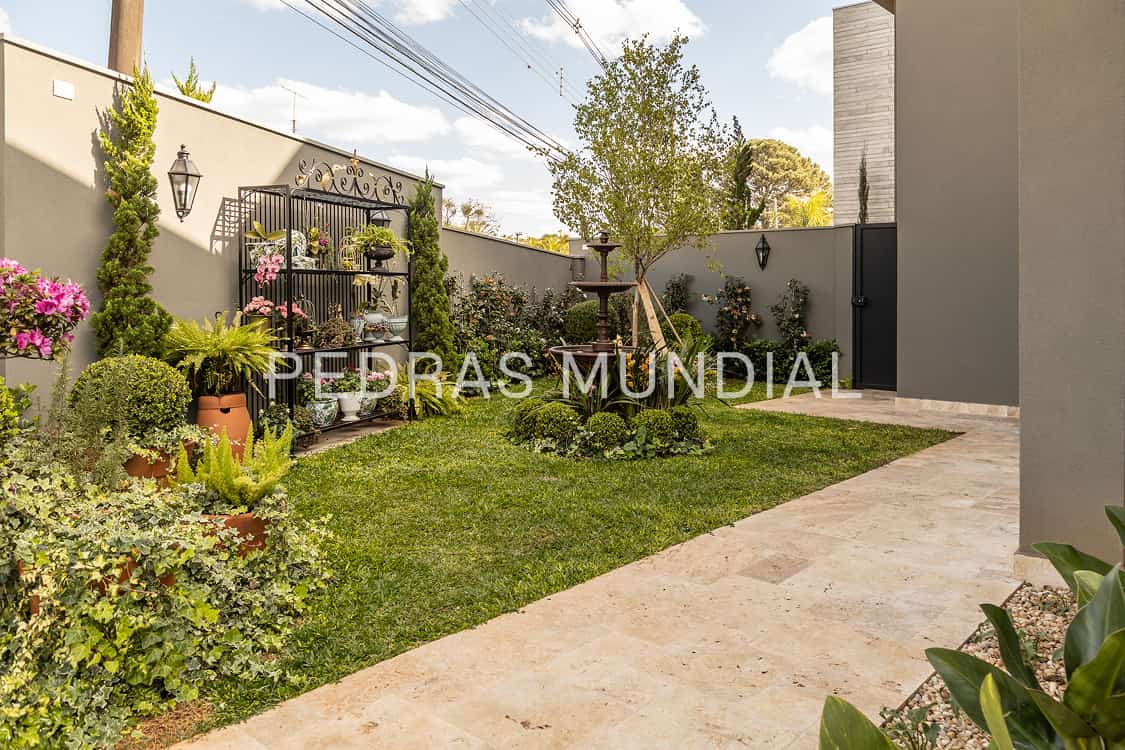 TRAVERTINO FRENCH PATTERN 5 Piso de pedra em Travertino French Pattern