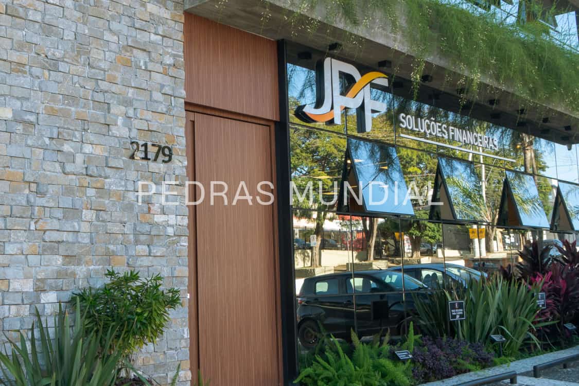 TETRIS FOREST 2 Tetris Forest pedra para parede em área externa