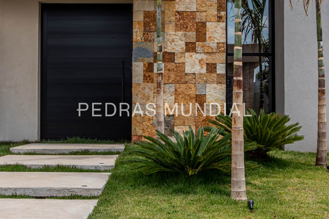 TOPÁZIO 2 Pedra topázio revestimento para áreas internas e externas