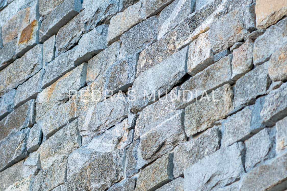 TETRIS FOREST 6 Detalhe da textura da pedra para revestir parede Tetris Forest